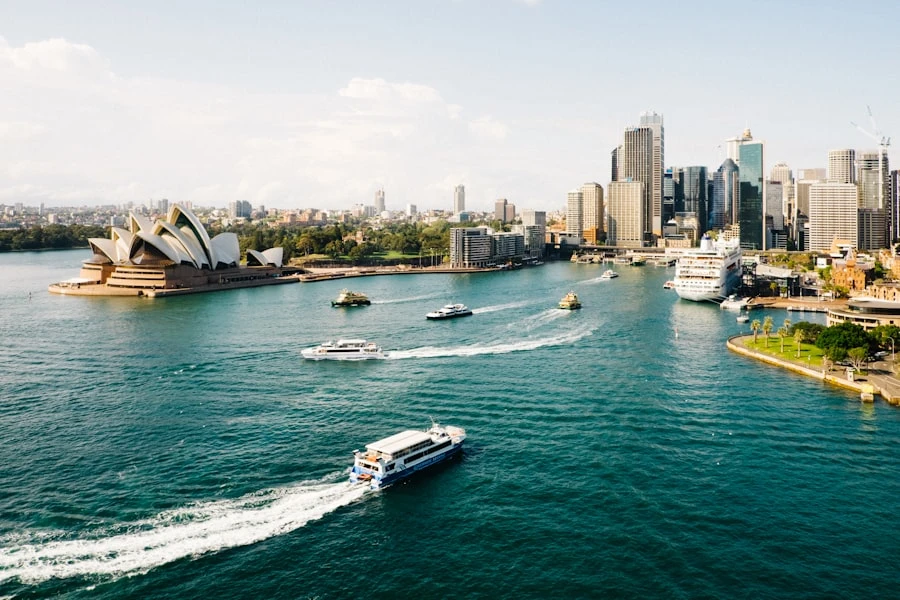 Sydney Opera House and Harbour Bridge