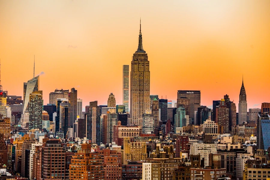 North America skyline