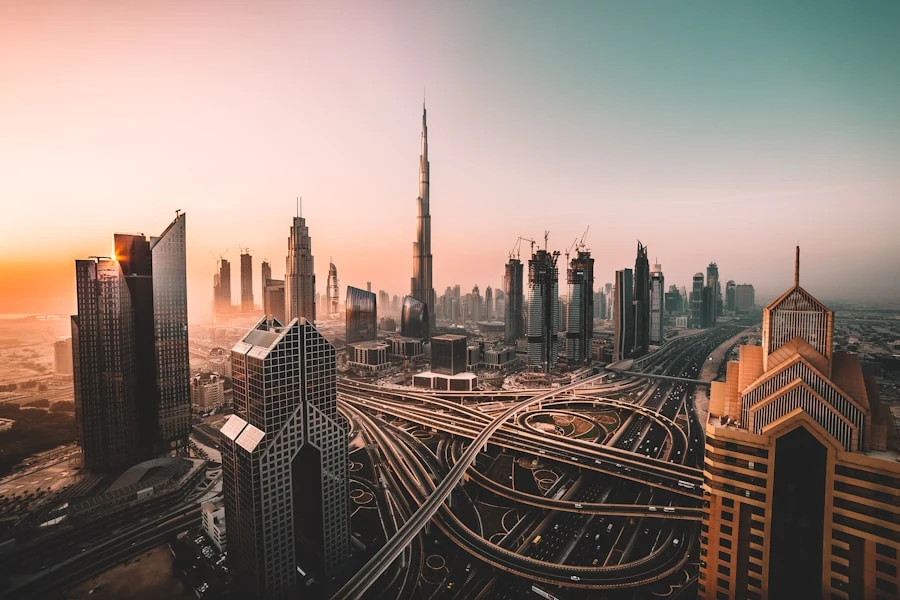 Middle East skyline