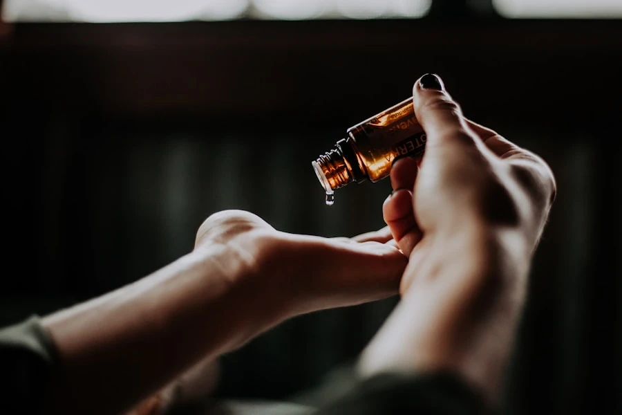 Therapist's hands performing a gentle treatment in warm light