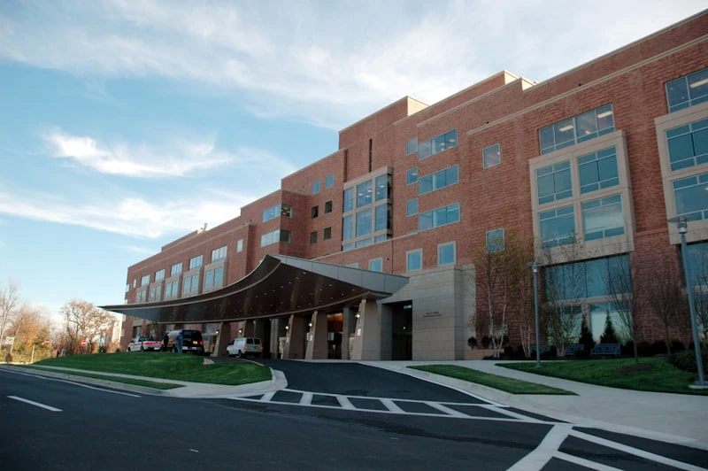 Hospital corridor requiring clinical-grade cleaning and maintenance
